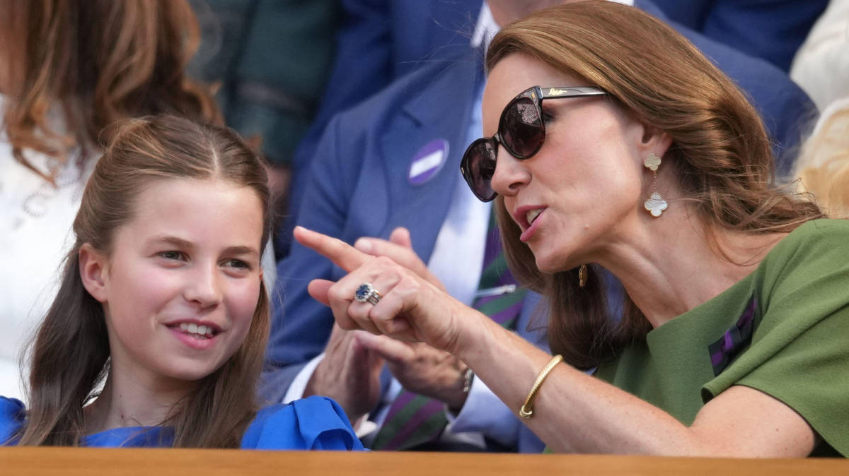George and Charlotte join Kate for Centre Court showdown at Wimbledon