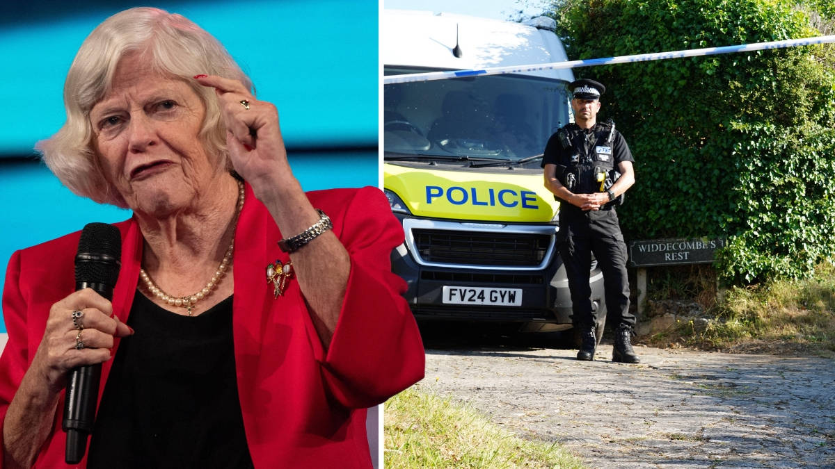 Ann Widdecombe's killing 'treated as politically motivated after detectives find material at suspect's home'