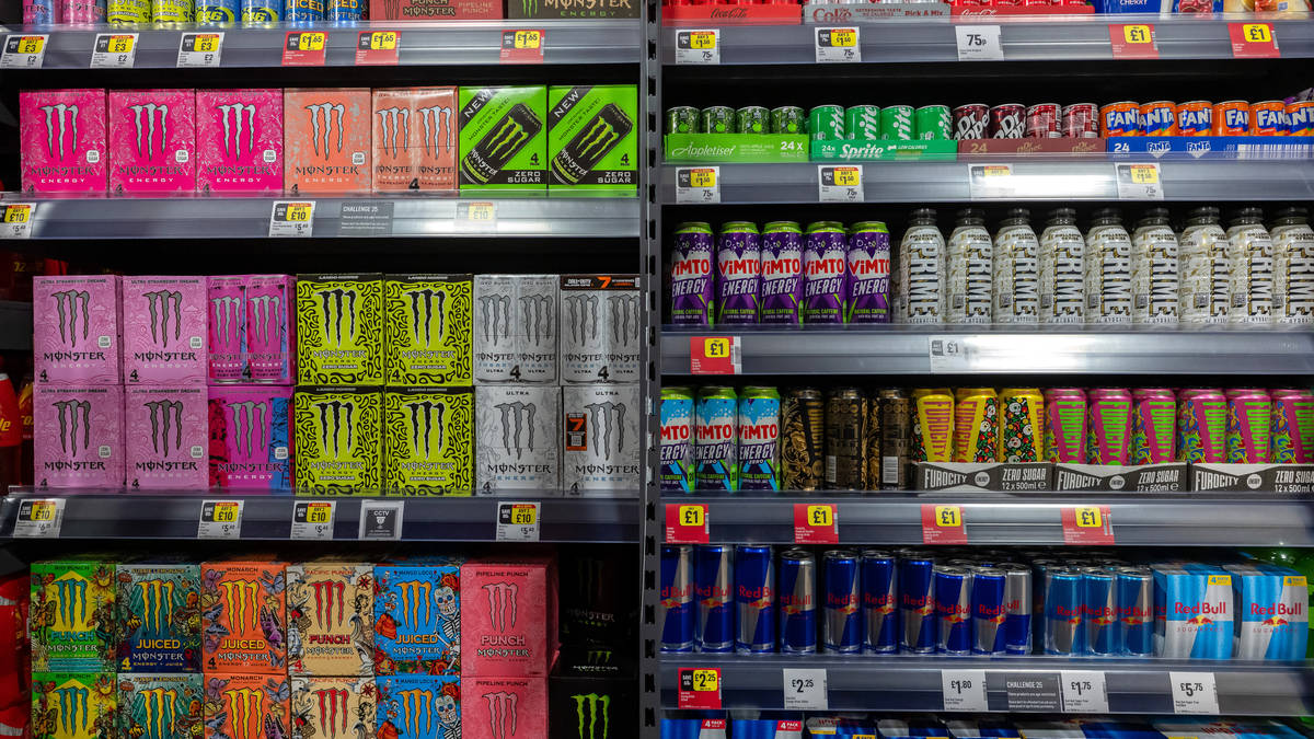 Energy drinks ban for under-16s to come into force next year