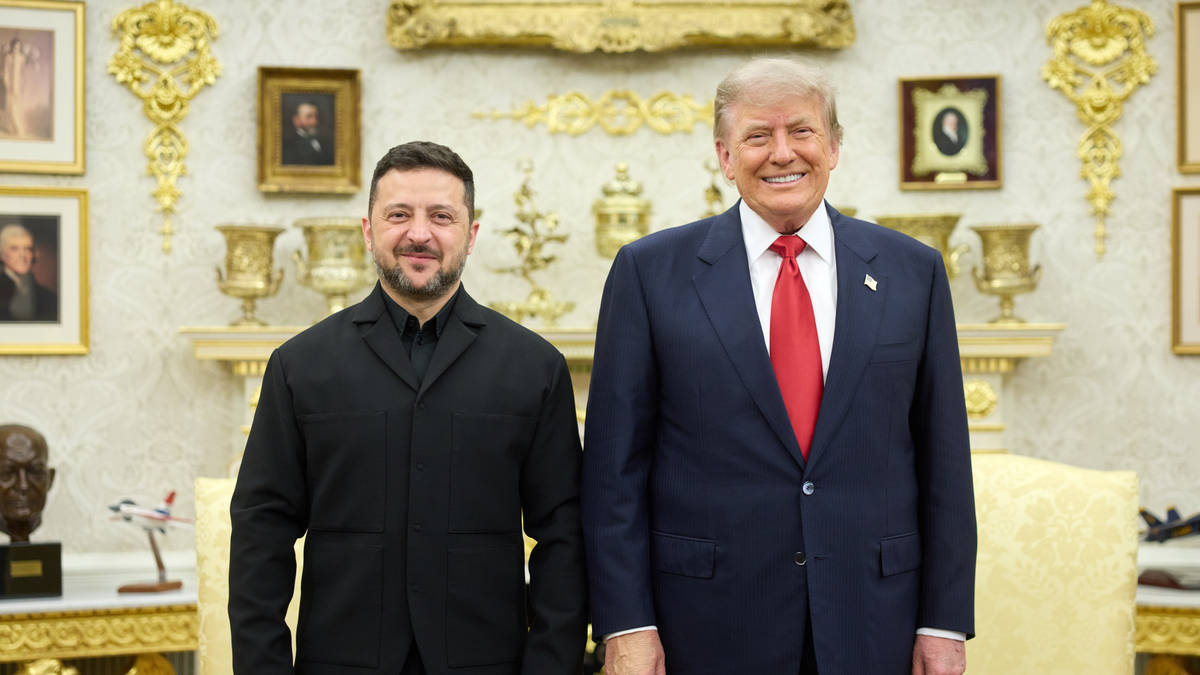 Zelenskyy thanks Trump at White House meeting to discuss Patriot missiles