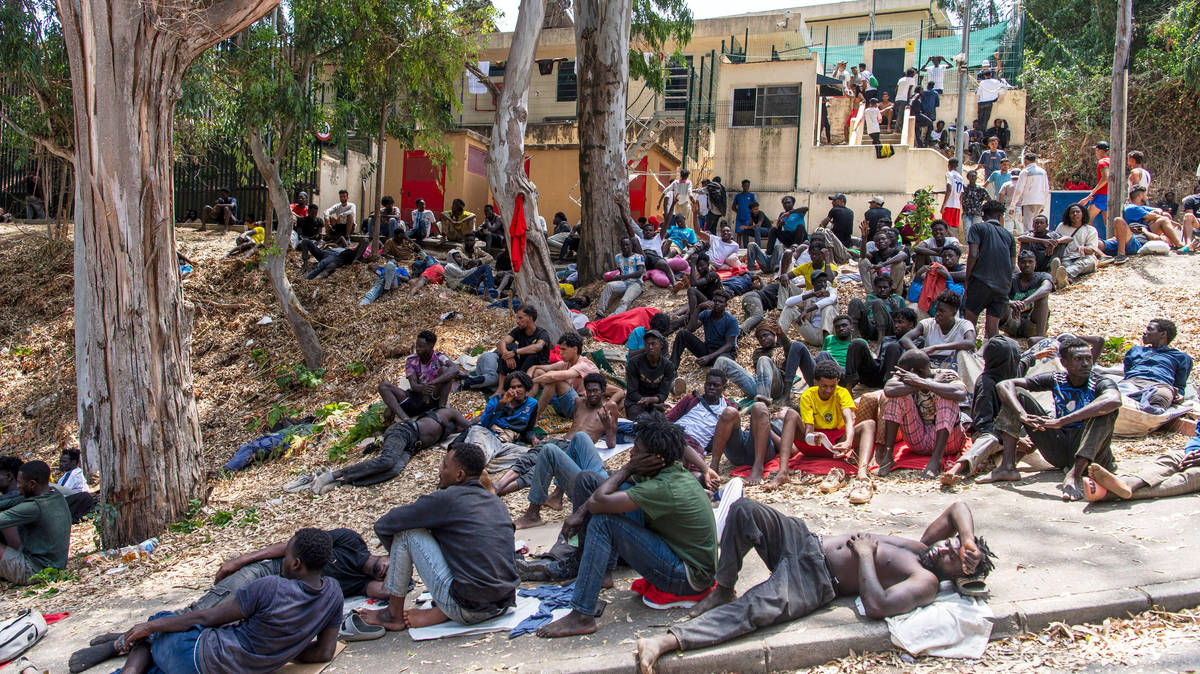 Spanish PM blasts 'selfish' EU nations over criticism after 60,000 migrants cross border from Morocco - as death toll rises to 77