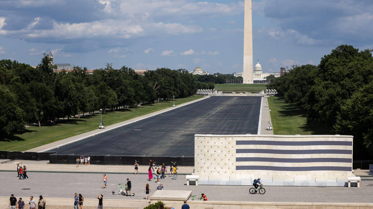 Trump's Reflecting Pool renovation was ‘hasty and botched,’ US Justice Department admits