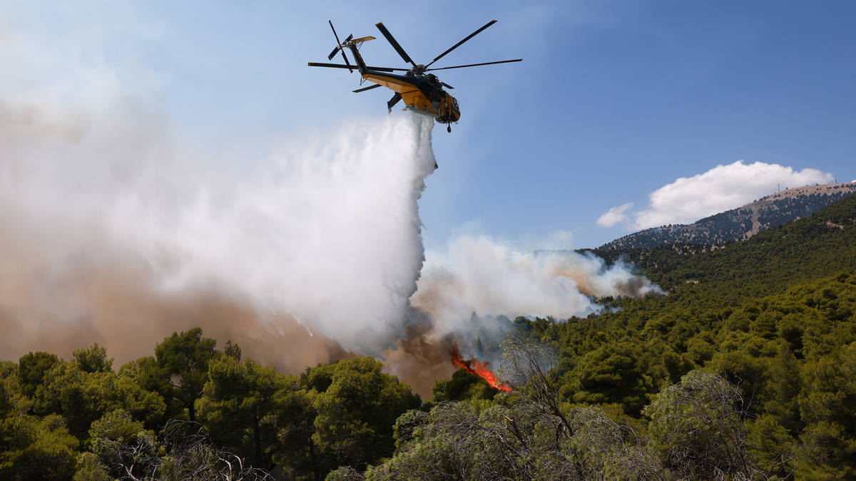 British pilot among survivors after deadly firefighting helicopter collision in Greece