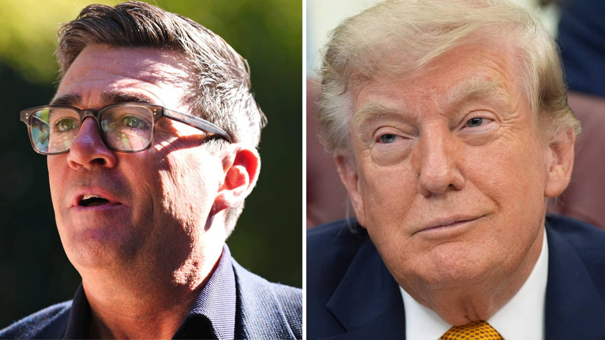 Trump kicks 'bankrupt' Britain before insisting he and Burnham will have 'good relationship'