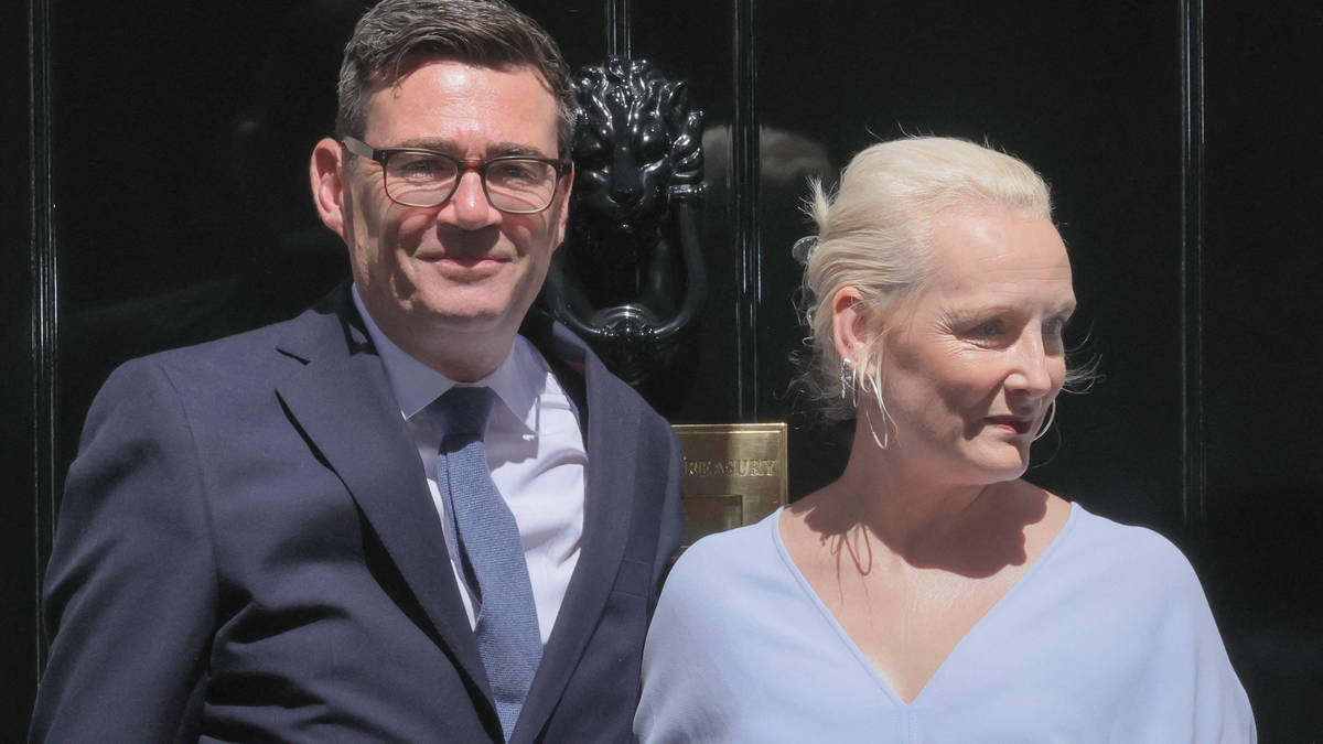 Andy Burnham reveals wife Marie-France van Heel 'took some persuading' for Labour leadership bid
