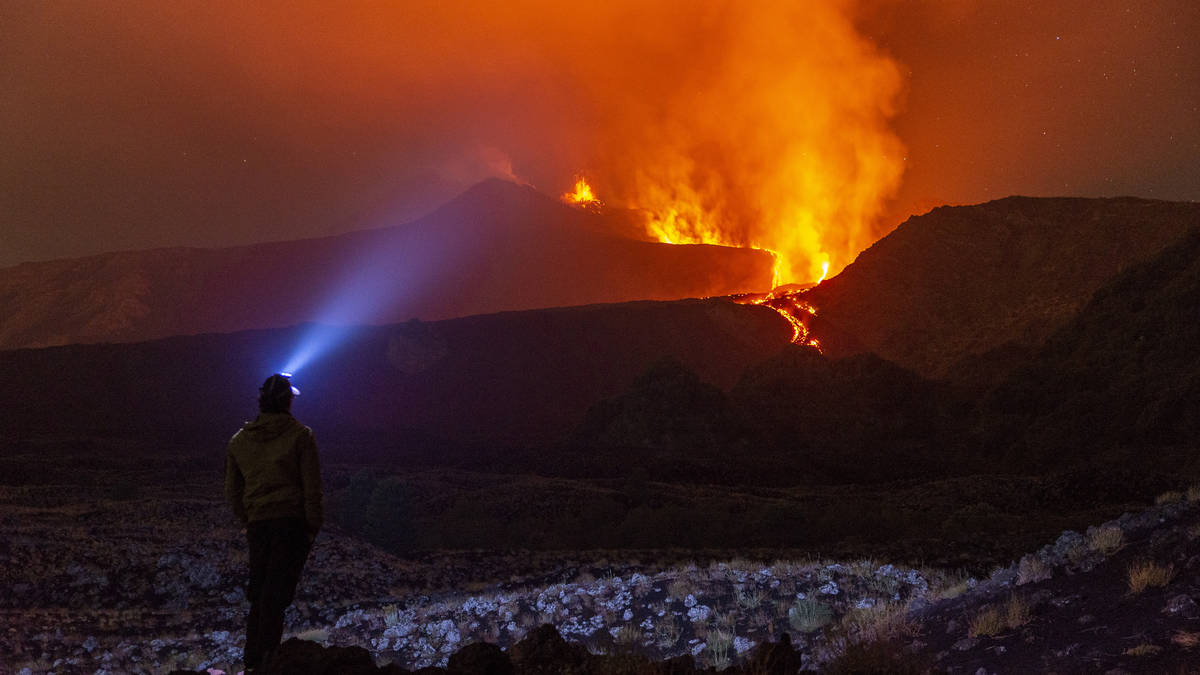 Flights suspended from Catania Airport as fresh ash from Mount Etna disrupts travel during peak holiday season