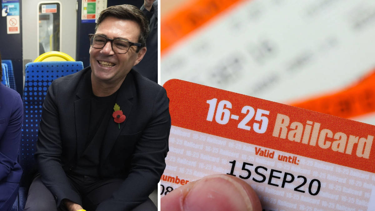 Andy Burnham 'must extend Railcard discounts' to more Brits, Adam Dance MP says