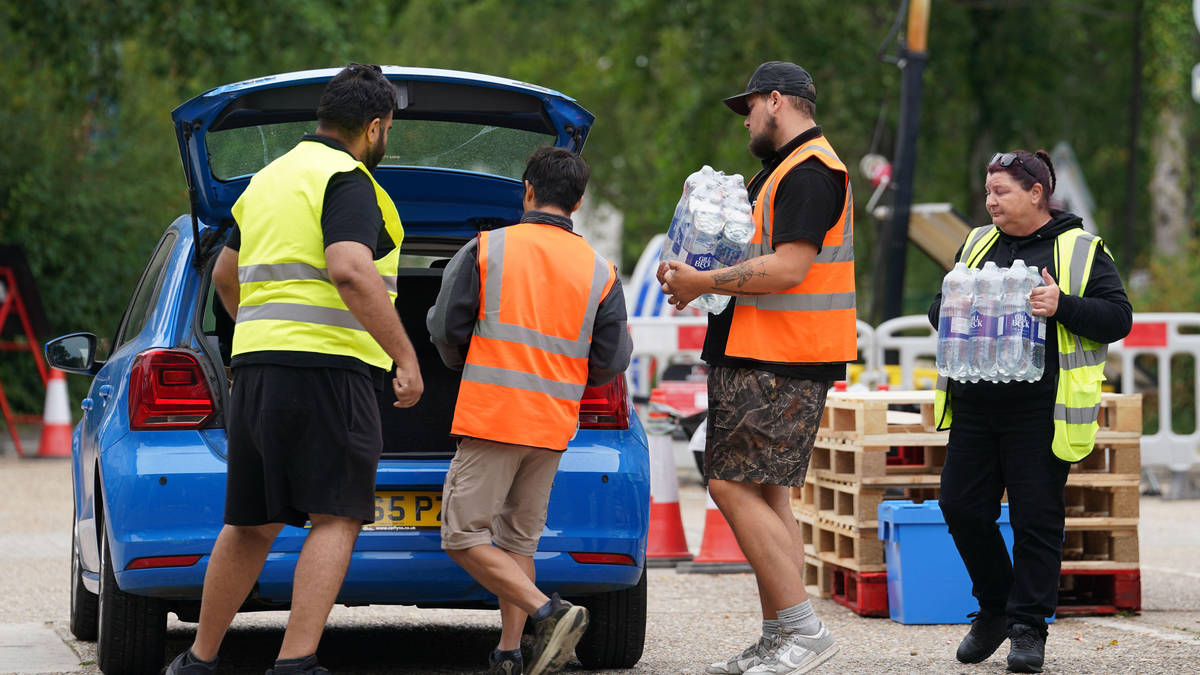 Customers urged to only use water when ‘essential’ after thousands hit by outage