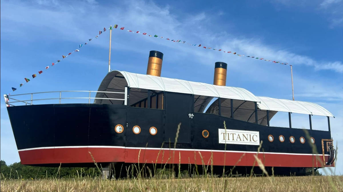 Farm defends Titanic-themed ride after backlash to attraction based on ...