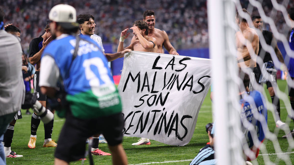 Argentina fined $321,000 over Falklands World Cup protest - as Paredes faces 10 match ban