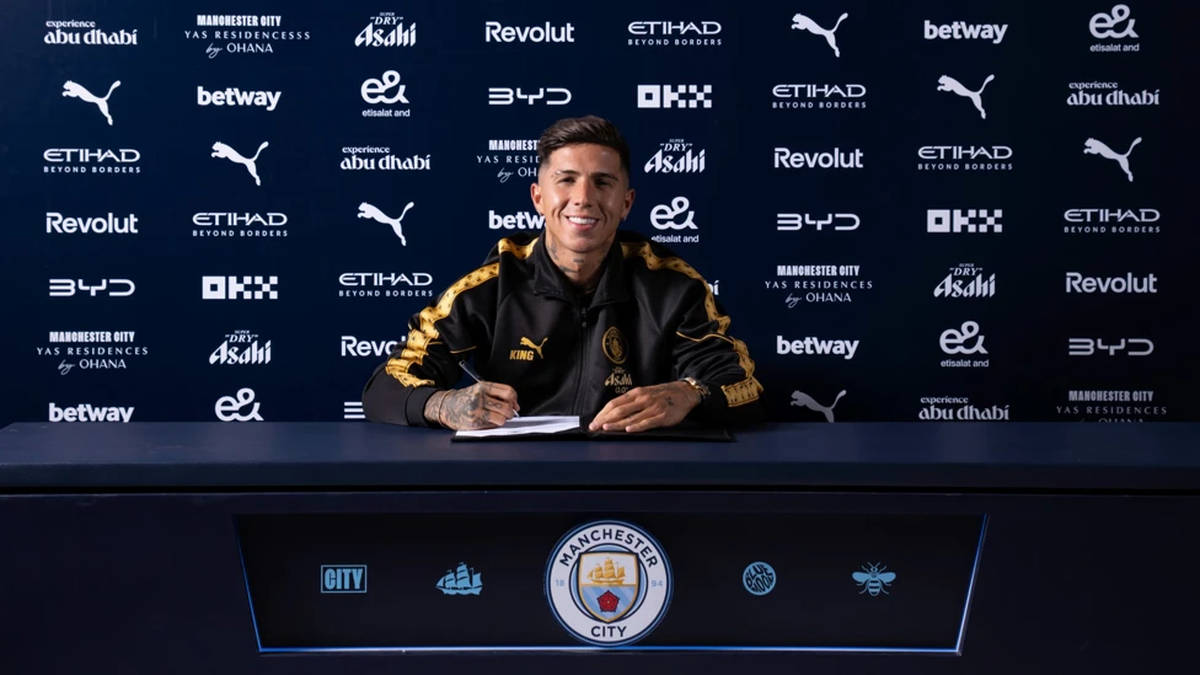 Man City equal British transfer record with £125m deadline day move for Chelsea's Enzo Fernandez