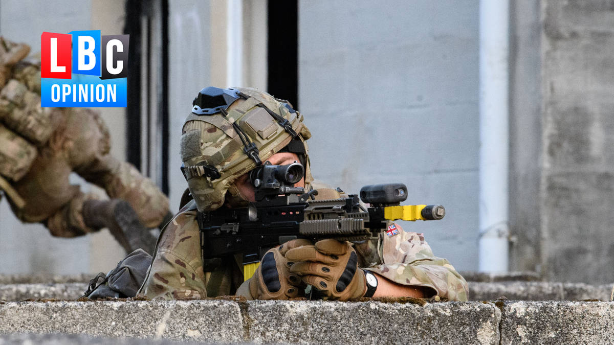 Britain says it is preparing for war. So why are soldiers shouting ‘BANG’ because there’s no money for blanks?