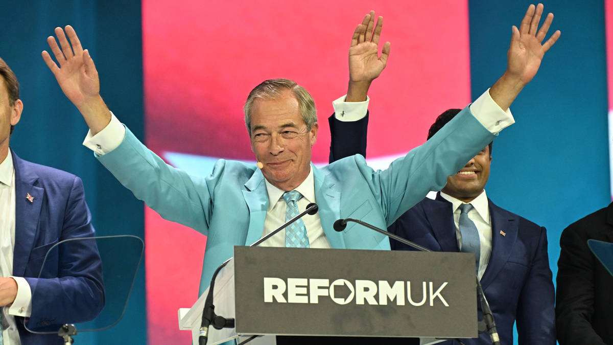 Farage hails 72m donation from crypto-billionaires, as critics call for cap on political donation