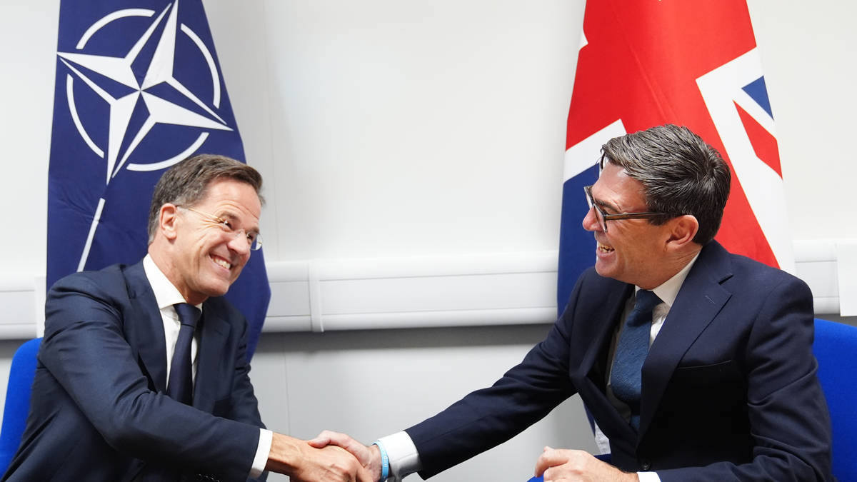 Burnham vows UK’s ‘unwavering’ commitment to Nato in first talks with ...