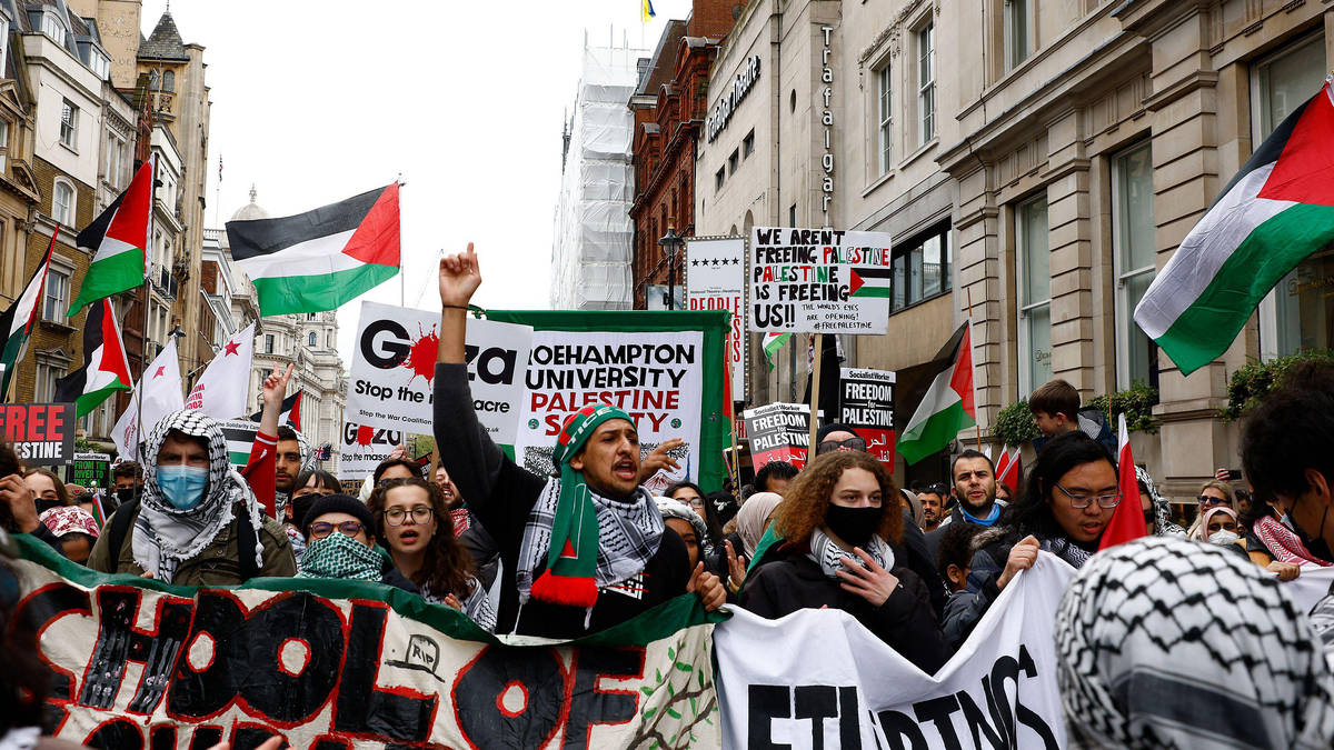 Face masks banned as students plan to go ahead with pro Palestinian ...
