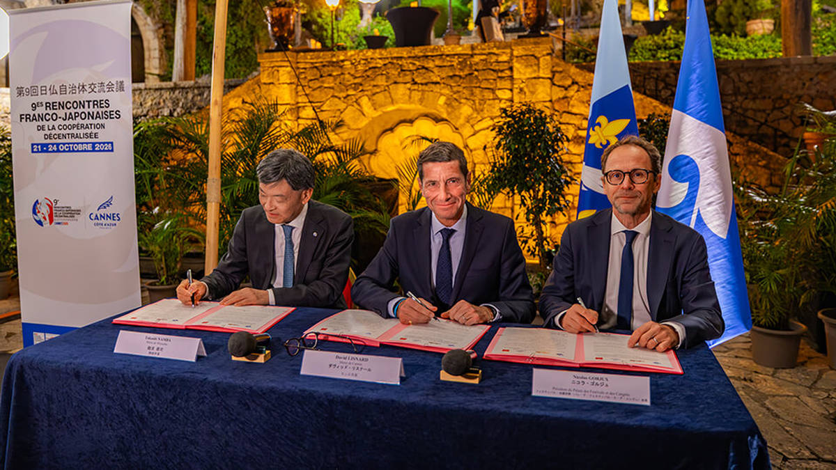 Cannes and Japanese city of Shizuoka sign new cooperation agreements ...