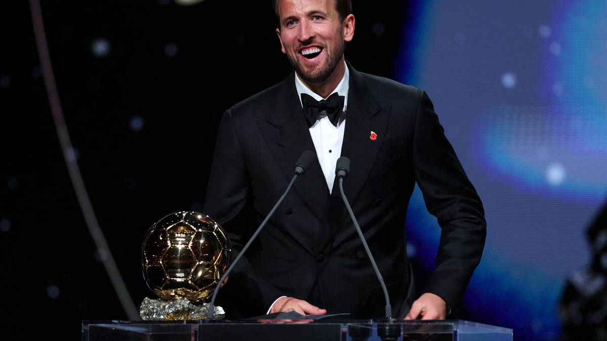 Harry Kane wins Ballon d'Or: England striker crowned world's best player at glitzy London ceremony
